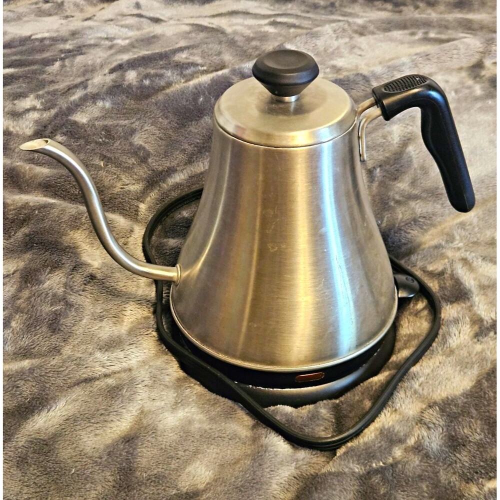 Willow & Everett Electric Gooseneck Kettle - 120Volt - Stainless Steel - HB3166B
